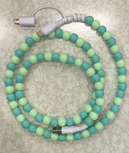 Load image into Gallery viewer, Beaded Phone Charger Cord