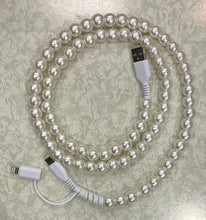 Load image into Gallery viewer, Beaded Phone Charger Cord