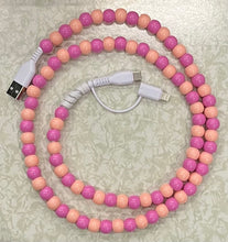 Load image into Gallery viewer, Beaded Phone Charger Cord