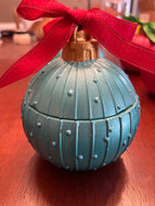 Christmas Ornament Candle - Flannel