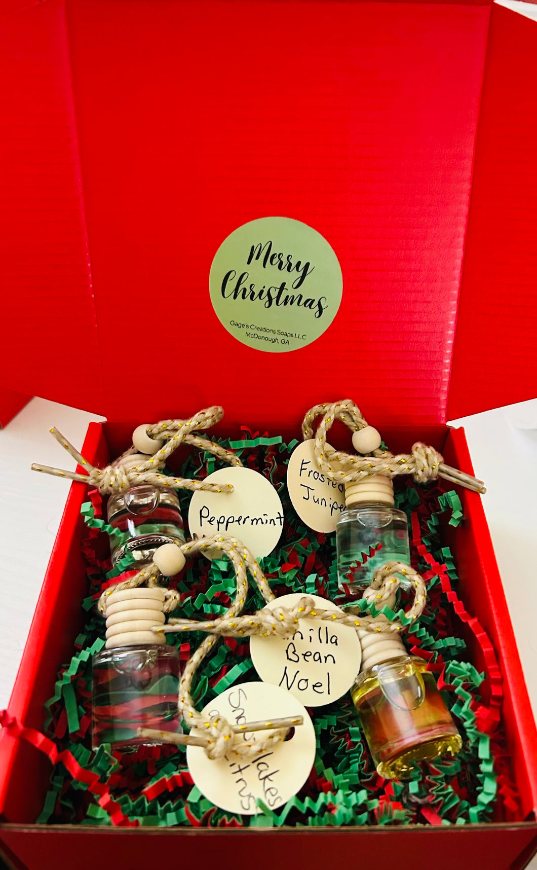 Holiday Car Air Fresheners Gift Set