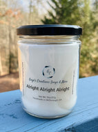 Alright Alright Alright Glass Jar