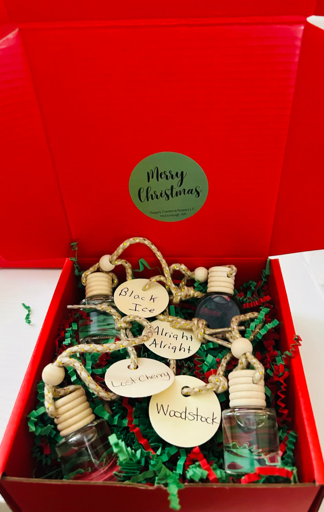 Men's Car Air Fresheners Gift Set