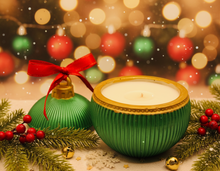Load image into Gallery viewer, Christmas Ornament Candle - Vanilla Bean Noel
