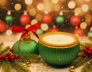 Christmas Ornament Candle - Vanilla Bean Noel