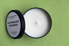 Load image into Gallery viewer, Watermelon Lemonade Candle Tin 6 oz. net weight