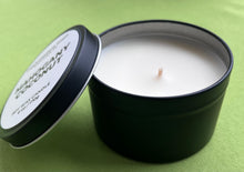 Load image into Gallery viewer, Mahogany Coconut Candle Tin 6 oz. net weight