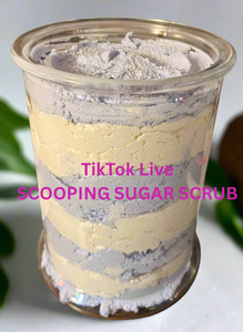 TikTok Live Scooping Sugar Scrub