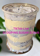 TikTok Live Scooping Sugar Scrub