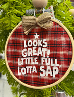 Looks Great!  Little Full, Lotta Sap