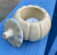 Pumpkin Spice Buttercream Concrete Candles - Small