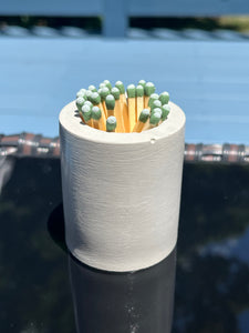 Handmade Concrete Matches Holder