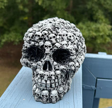 Load image into Gallery viewer, Handmade Concrete Skull